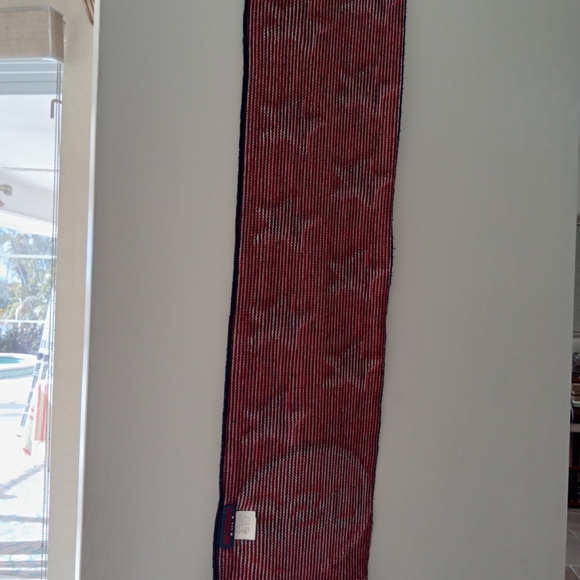 USA Red White and Blue Knit Scarf America - Picture 9 of 9